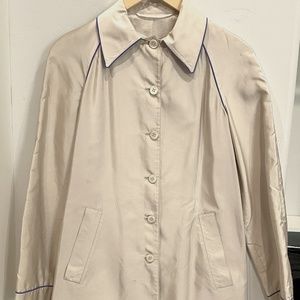 Prada 100% Silk Raincoat